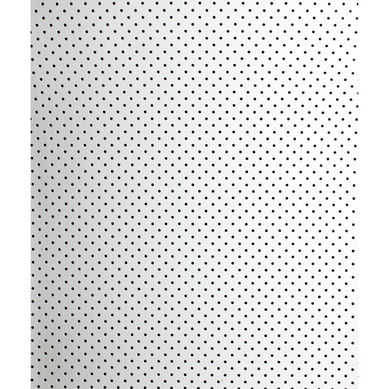 Similpelle Sportinia forato Skai bianco a metraggio altezza 140 cm